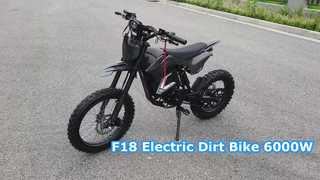 F18 DIRT BIKE versão preta